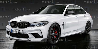 BMW M3 (2020): Rendering zeigt eine optische Entschärfung
