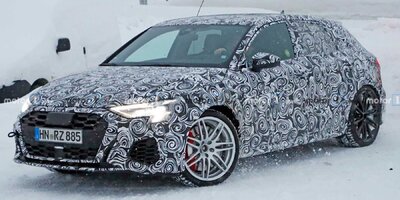 Neuer Audi RS3 (2020) Erlkönigbilder zeigen A 45-Gegner bei Wintertests