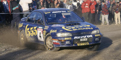 Emotionale Wiedervereinigung: Jimmy McRae fährt Colins Subaru