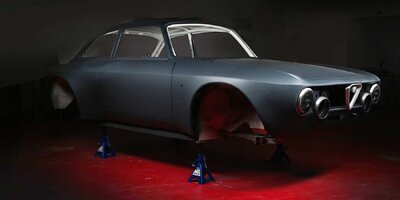 Alfa Romeo Giulia GTe Restomod: Elektrischer Carbon-Traum, über 500 PS