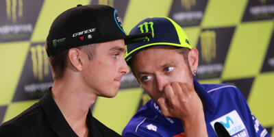 Valentino Rossi über Halbbruder Luca Marini: 'War zuletzt schneller als ich'