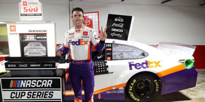 NASCAR Darlington 2: Glücklicher Abbruch-Sieg für Denny Hamlin