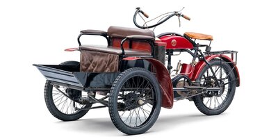 Skoda-Historie: Das LW-Dreirad von Laurin & Klement