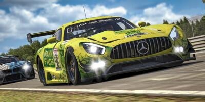 Digitale VLN: HTP-Winward holt ersten Mercedes-AMG-Sieg