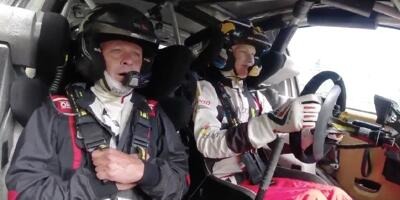 'Solche Angst!' Kalle Rovanperä pilotiert Vater Harri im WRC-Auto