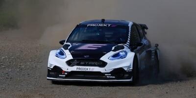 Elektrische Rallycross-WM: Erster Rennstart des Prototypen