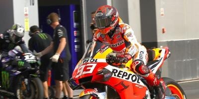 MotoGP-Testtag Jerez: Marc Marquez am Vormittag vor Rins und Rossi
