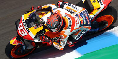 MotoGP Jerez FT1: Marquez vorn, drei KTMs in den Top 10, Rossi nur 13.