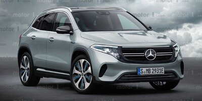 Mercedes EQA (2020) als Rendering: So könnte das Elektro-SUV aussehen