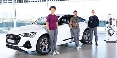 Audi: Elektroautos für den FC Bayern München