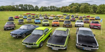 Opel Manta A: 50. Geburtstag am Timmendorfer Strand