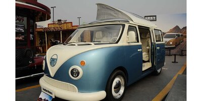Dieser chinesische Kleinbus im VW-T1-Look weckt Retro-Gefühle