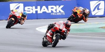 MotoGP Le Mans: Petrucci gewinnt, Rossi mit drittem Rennsturz in Folge