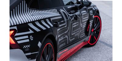 Audi e-tron GT (2021) zeigt sich auf Teaserbildern