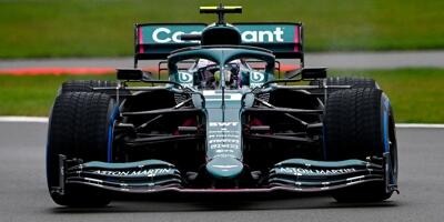 Shakedown in Silverstone: Sebastian Vettel gibt Aston-Martin-Debüt