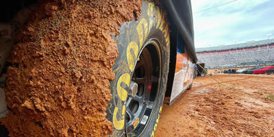 NASCAR Bristol Dirt: Regen und Schlamm sorgen für Verschiebung