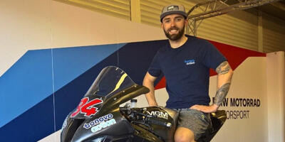 Gelungener Testauftakt trotz Sturz: Jonas Folger harmoniert mit seiner BMW