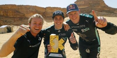 Extreme E Al-Ula 2021: Premierensieg für Rosberg-Duo Kristoffersson/Taylor