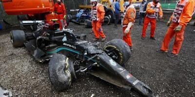 Warum der Bottas-Unfall in Imola für Mercedes doppelt teuer werden könnte