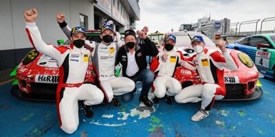 'Ein Doppelsieg für Sabine': Emotionaler Triumph für Frikadelli Racing