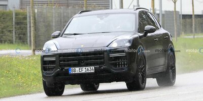 Porsche Cayenne (2022): Erlkönig mit klobiger Frontschürze