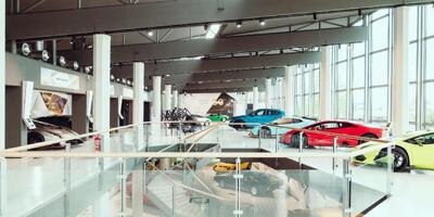 Re-Opening im Lamborghini-Museum