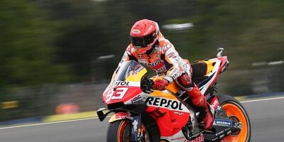 MotoGP in Le Mans FT3: Marquez im Nassen Schnellster, Suzuki-Duo in Q1