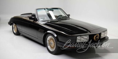 Dieser sehr bizarre Mercedes SL von 1981 wird jetzt versteigert