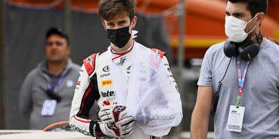 Formel-2-Crash in Baku: Pourchaire mit Fraktur, Ticktum stinksauer