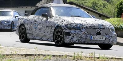 Mercedes C-Klasse Cabrio (2023) zum ersten Mal erwischt