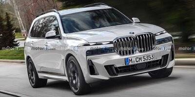 BMW X7 Facelift nach neuesten Erlkönigbildern gerendert