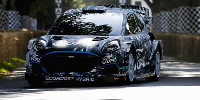Rally1-Hybrid-Ära rückt näher: Ford Puma in Goodwood getestet