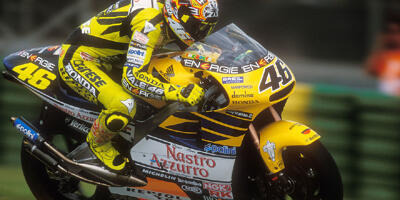 'Brutal und schnell': Valentino Rossi blickt auf sein 500er-Debüt zurück