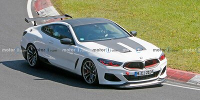 BMW M8 mit blutunterlaufenen Augen auf Nürburgring erwischt