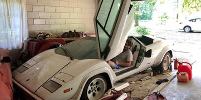 Dieser Lamborghini Countach wurde einfach vergessen