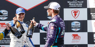 Erste Chance in der IndyCar-Serie: Palou und Grosjean danken Dale Coyne
