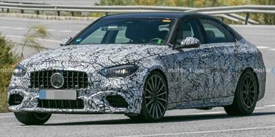 Mercedes-AMG C 63 mit Vierzylinder testet auf dem Nürburgring