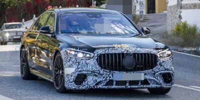 Mercedes-AMG S 63 e fast ungetarnt erwischt