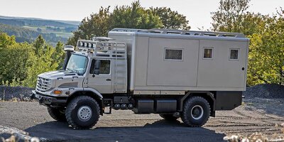 Mercedes Zetros 2733 6x6 als Expeditionsmobil von Blissmobil
