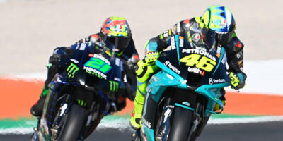 'Er fuhr unglaublich gut' - Morbidelli staunt über Rossis MotoGP-Abschied
