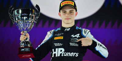 Oscar Piastri gewinnt Formel-2-Titel in Sprintrennen 1 von Abu Dhabi