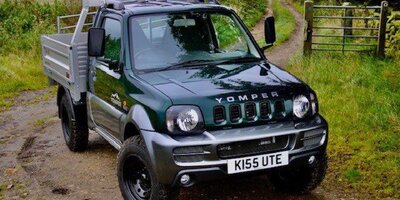 Der Yomper Pickup auf Suzuki Jimny-Basis wirkt einfach großartig