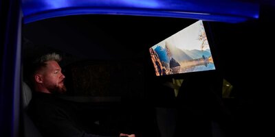 Neuer BMW 7er (2022) kriegt ein eigenes Kino in den Fond
