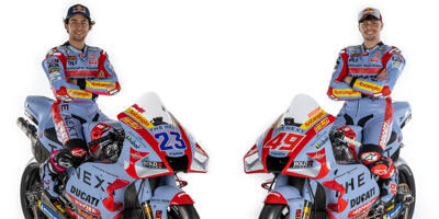 Gresini-Ducati präsentiert als erstes MotoGP-Team die neuen Farben für 2022!
