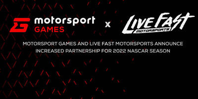 Motorsport Games und Live Fast bauen NASCAR-Partnerschaft für 2022 aus