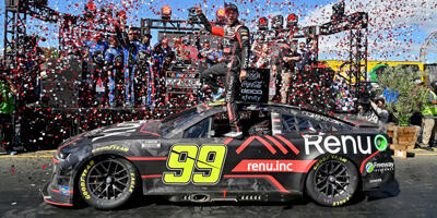 NASCAR Sonoma: Daniel Suarez feiert erlösenden Premierensieg!