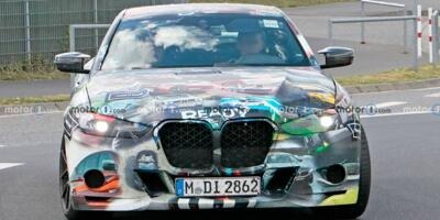 BMW 3.0 CSL Hommage: Erlkönig zeigt den Über-M4 in Aktion
