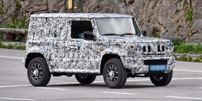 Suzuki Jimny (2023) mit fünf Türen und langem Radstand gesichtet