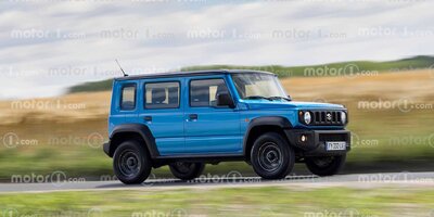 Neuer Suzuki Jimny 5-Türer im Motor1-Rendering