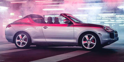 Offenes Einzelstück: Den Porsche Cayenne gab es auch als Cabrio